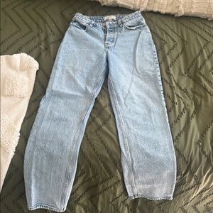 Abercrombie & Fitch The Dad High Rise Jeans Curve Love Size 27